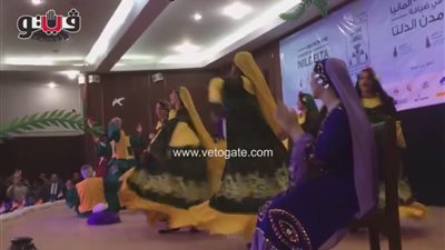 بالفيديو.. «بس الولا يجي» فرقة فنون شعبية تحتفل بالسفير الألماني