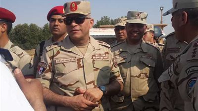 قائد الجيش الثالث: عازمون على تقديم كل غال وثمين فداء لمصر