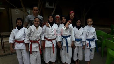 شبرا الخيمة التعليمية تحصد المركز الأول في بطولة القليوبية للكاراتيه