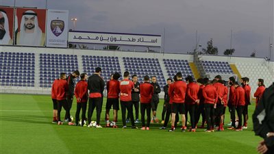 دوليو الأهلي يشاركون في المران الجماعي