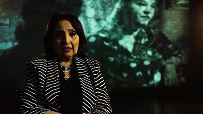 شقيقة رشدي أباظة تكشف حقيقة وفاته بمرض السرطان (فيديو)