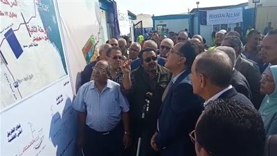 مدبولي يستهل زيارته لأسيوط بتفقد مشروع مدينة ناصر (فيديو)