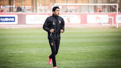 أحمد حمودي يشارك في مران الأهلي استعدادا للداخلية
