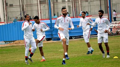الزمالك يخوض مرانه الأخير بفندق الإقامة بالإسماعيلية