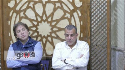 خالد مرتجي في عزاء والدة مدير لجنة المسابقات السابق