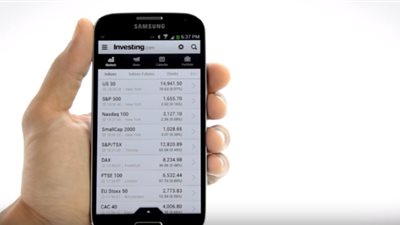 Investing تطلق تطبيقا جديدا للمعاملات المالية بالبورصة