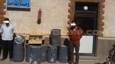 ضبط 3 أشخاص بحوزتهم 600 كيلو حجر كبريت يستخدم في تصنيع المفرقعات بأسيوط