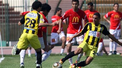 المقاولون العرب يتعادل سلبيا أمام حرس الحدود بالشوط الأول