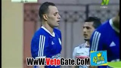 بالفيديو.. حسام باولو يهدد مرمى الزمالك بتسديدة رائعة