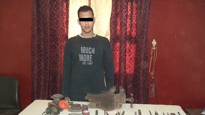 ضبط عاطلين يديران ورشة أسلحة نارية بالقليوبية