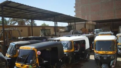 ضبط 9 بائعين وحجز 6 «تكاتك» في حملة المنطقة الأثرية بالهرم