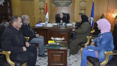 معاينة أرض البخاري لإنشاء إسكان اجتماعي في دمياط