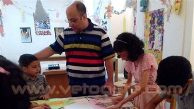 ورشة فنية لرسوم الأطفال بقصر ثقافة منيا القمح