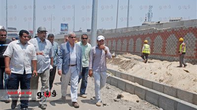 محافظ القليوبية ورئيس المقاولون العرب يتفقدان مشروع تطوير 