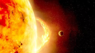 «بقعة شمسية» كبيرة تواجه الأرض