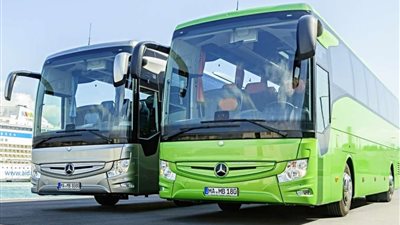 النقل تدرس مع مرسيدس تشغيل خطوط أتوبيسات سريعة