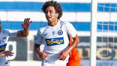 وردة يفوز بجائزة أفضل لاعب بالجولة الـ25 في الدوري اليوناني