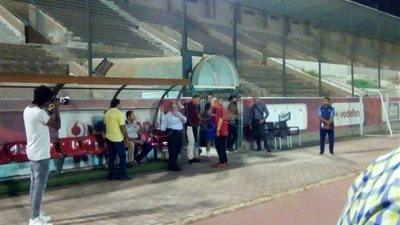 ليندمان مدرب الأحمال يظهر في مران الأهلي