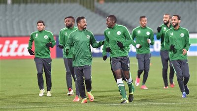 بالصور.. السعودية تختتم تدريباتها لملاقاة أستراليا بتصفيات المونديال