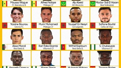 نجوم بارزون يستحقون المشاهدة في كان 2019.. توماس بارتي نجم أتلتيكو مدريد في منتخب غانا.. يوسف النصيري مع المغرب.. كارل توكو وصامويل شوكويزي نجمي منتخب الكاميرون ونيجيريا.. ولاعب برشلونة يخطف الأضواء