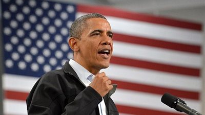 أوباما يظهر مع هيلاري كلينتون في تجمع انتخابي بـ«نورث كارولينا»