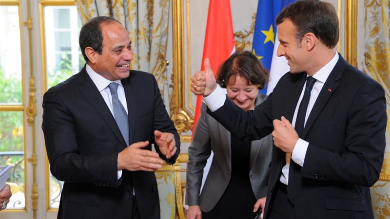 السيسي وماكرون