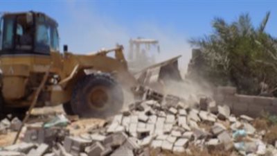 إزالة 731 حالة تعدٍ على أراضي الدولة في الشرقية