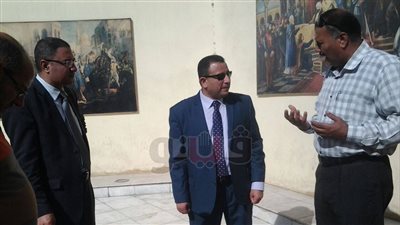 مساعد وزير الآثار يتفقد دار ابن لقمان الأثرية بالمنصورة