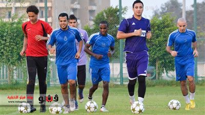 بالصور.. القناة يبدأ تدريباته استعدادا للدوري