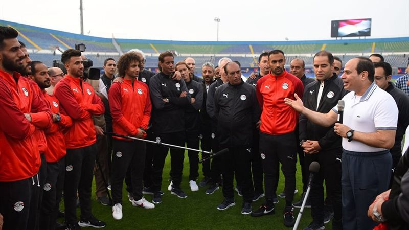 السيسي والمنتخب