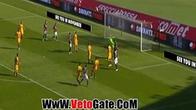 روما يتأخر بهدف أمام بولونيا في الشوط الأول (فيديو)