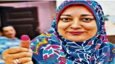 بطلة صورة «التايمز» تنفي إجبارها على التصويت في الانتخابات الرئاسية