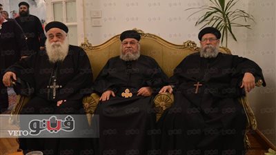 بالصور.. أسقف شمال الجيزة يشارك في احتفالات المحافظة بعيدها القومي