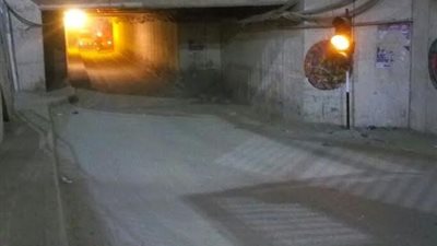 تركيب إشارات ضوئية مرورية بمداخل نفق «الحدادين» في القليوبية