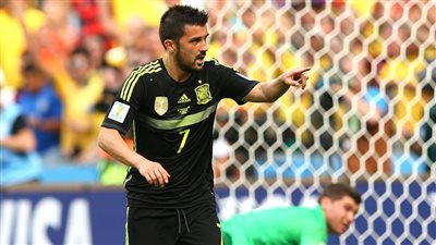 «فيا» أفضل لاعب في مباراة إسبانيا وأستراليا