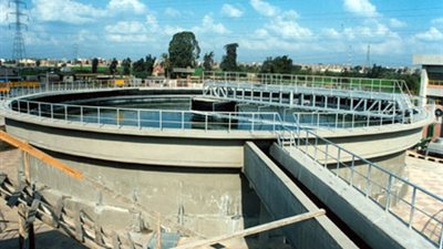 إنشاء محطة رفع صرف صحي بقرية نكلا بمنشأة القناطر