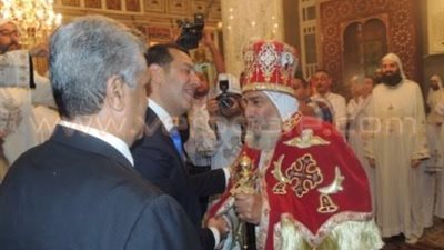 بالصور.. مدير أمن أسيوط يهنئ الأقباط بعيد القيامة