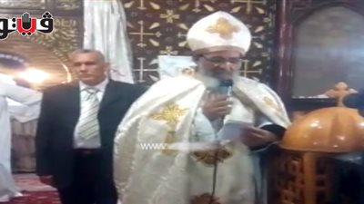 بالفيديو والصور.. كاهن شبراالخيمة يشكر المسلمين