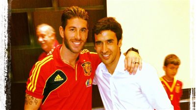 راؤول يزور منتخب إسبانيا فى قطر