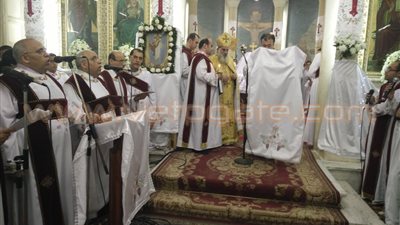 محافظ الغربية يشهد قداس عيد القيامة بكنيسة ماري جرجس