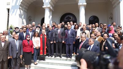 «الدالي» يستقبل كبار الزوار للاحتفال بالعيد القومي للجيزة