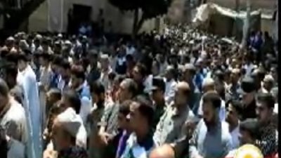 بالفيديو.. جنازة مهيبة لشهيد المنوفية بتفجيرات سيناء