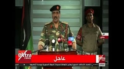 الجيش الليبي يكشف فضيحة جديدة لنظام تميم.. ينشر مقطع فيديو يثبت تورط الدوحة في مد الإرهابيين بالأسلحة.. «المسماري»: قطر احتضنت القاعدة وحاولت اغتيال حفتر.. والمخابرات القطرية خططت لنشر الفوض