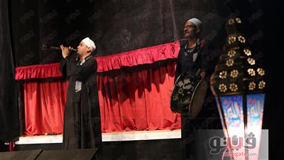 بالصور.. الفلكلور الشعبي يبهر جمهور «الخيمة الرمضانية» بساقية الصاوي