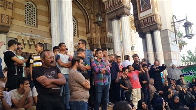 بالفيديووالصور .. جنازة شهيد سيناء بالدقهلية تتحول لمظاهرة شعبية