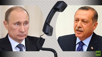 «الكرملين»: مباحثات هاتفية بين «بوتين وأردوغان» حول سوريا