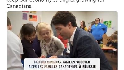 جاستن ترودو يعلن خفض ضرائب الشركات وزيادة إعانة الطفل الكندي (فيديو)
