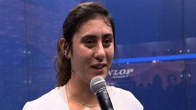 اليوم.. نور الشربيني تصل الإسكندرية بعد التتويج ببطولة العالم للإسكواش