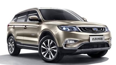 139 ألف جنيه جمارك السيارة «جيلي X7 سبورت» موديل 2017