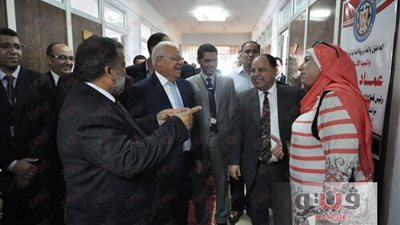 بالصور.. محافظ بورسعيد ونائب وزير المالية يفتتحان مركز تدريب